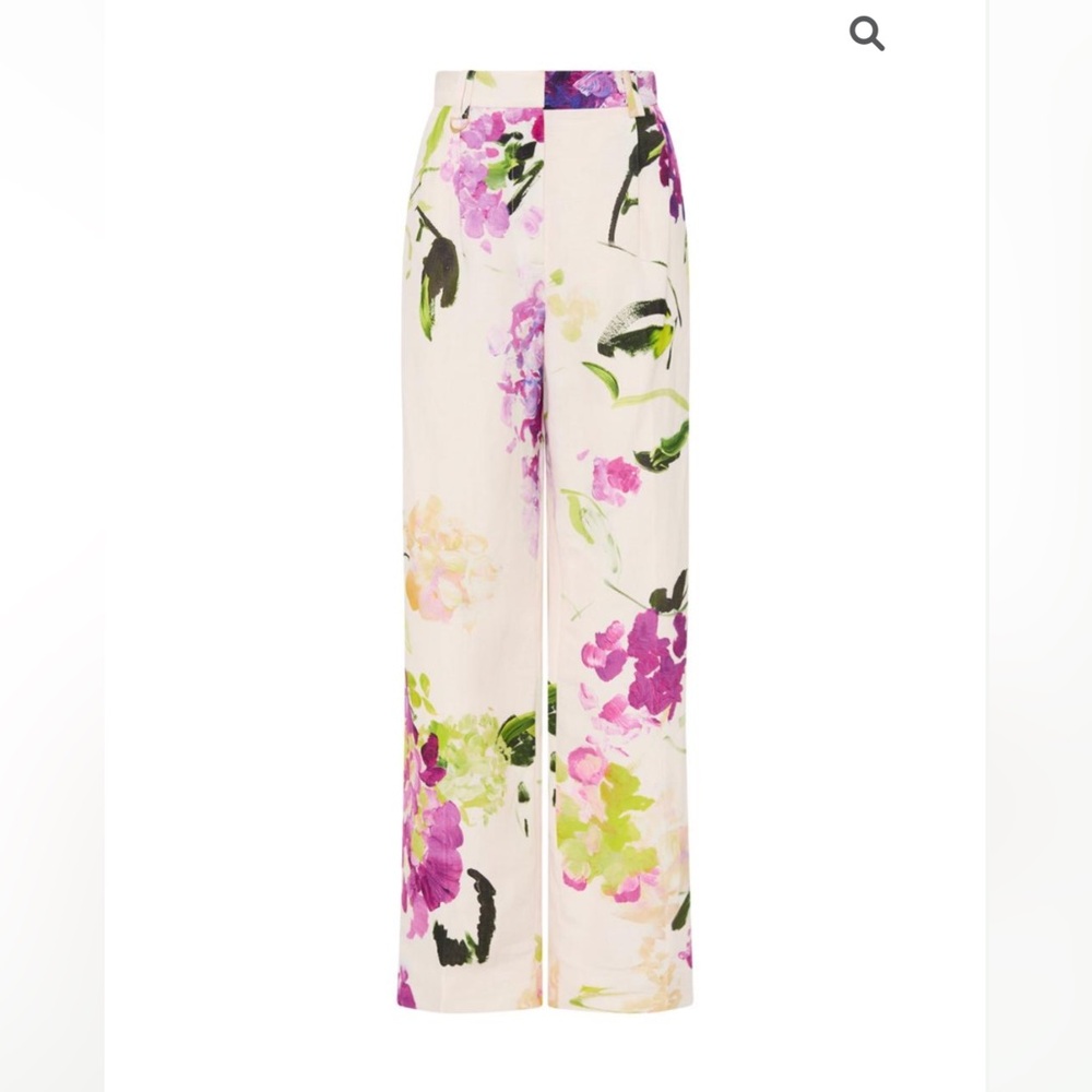 NWT Aje Portray Relaxed Pant in Wild Hydrangea